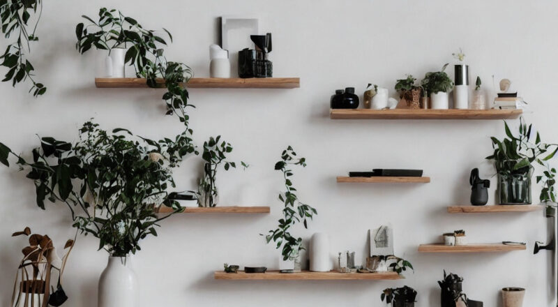Hvordan du kan skabe et minimalistisk look med hyldeknægte fra Home-It